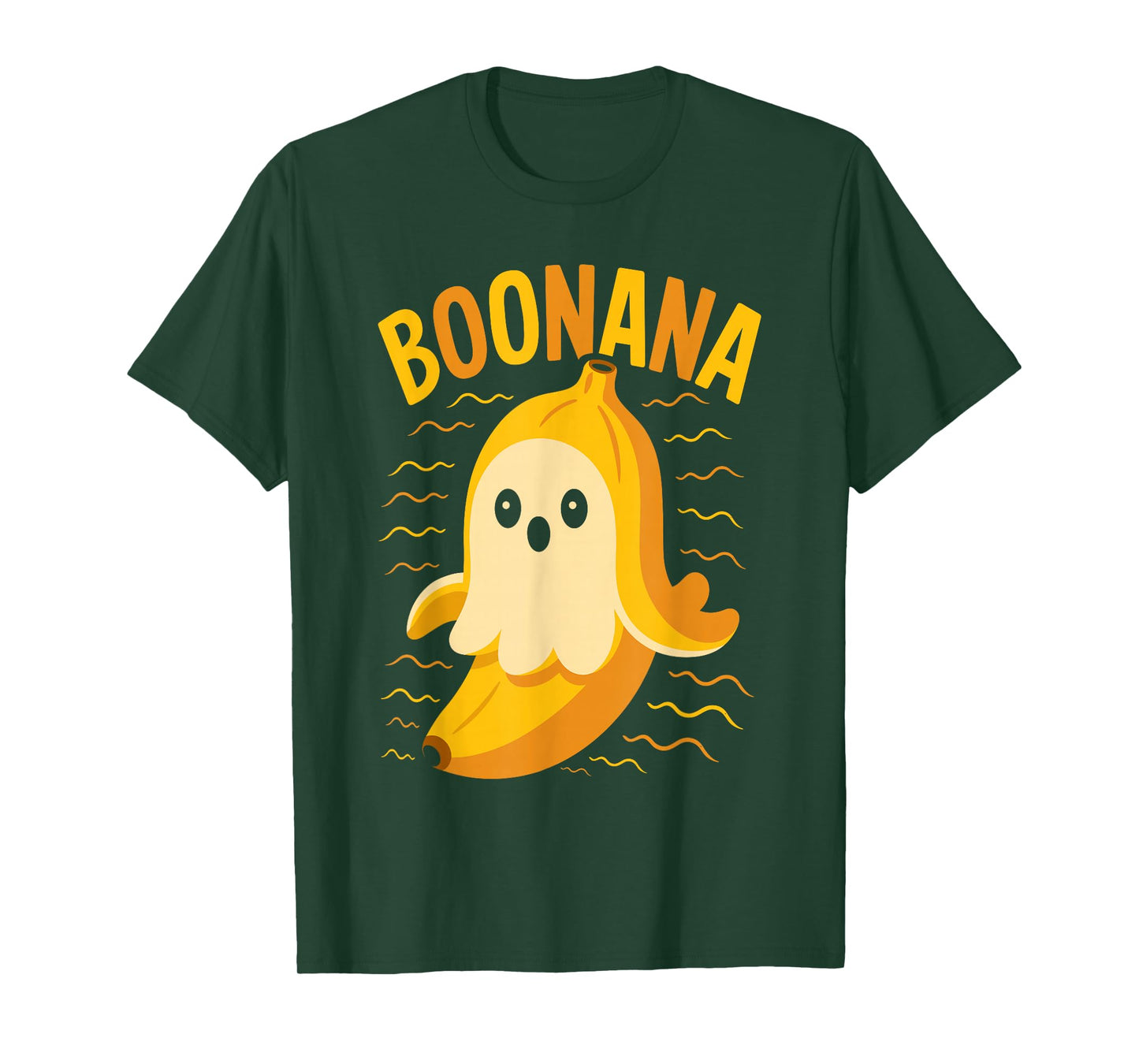 Boonana Cute Ghost Banana Ghost Food Halloween Costume T-Shirt