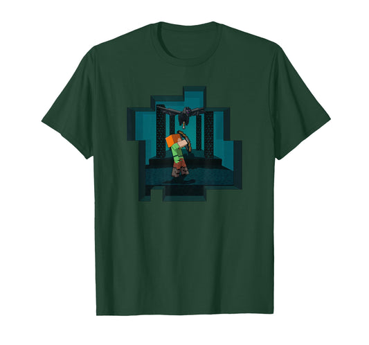 Minecraft Alex And Ender Dragon Endgame T-Shirt