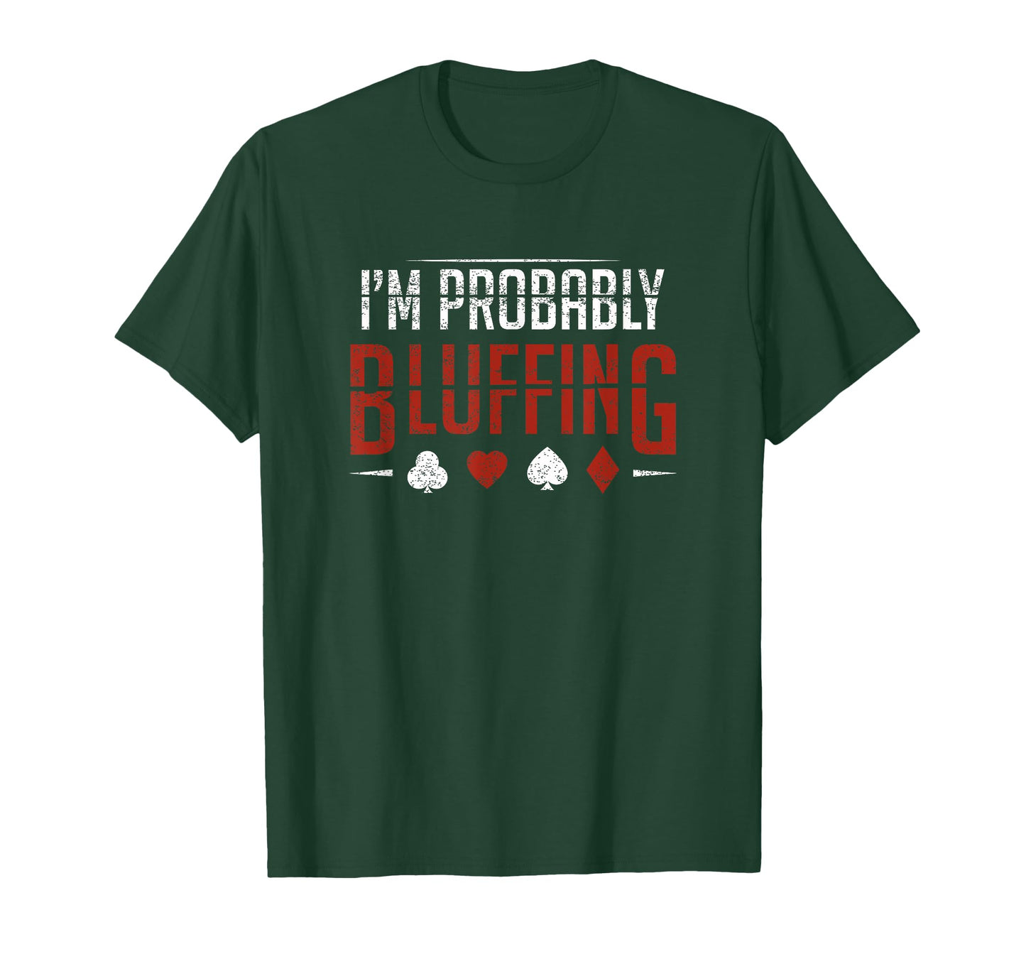 Poker Outfit For Men Texas Holdem Poker Cards Poker Player T-Shirt