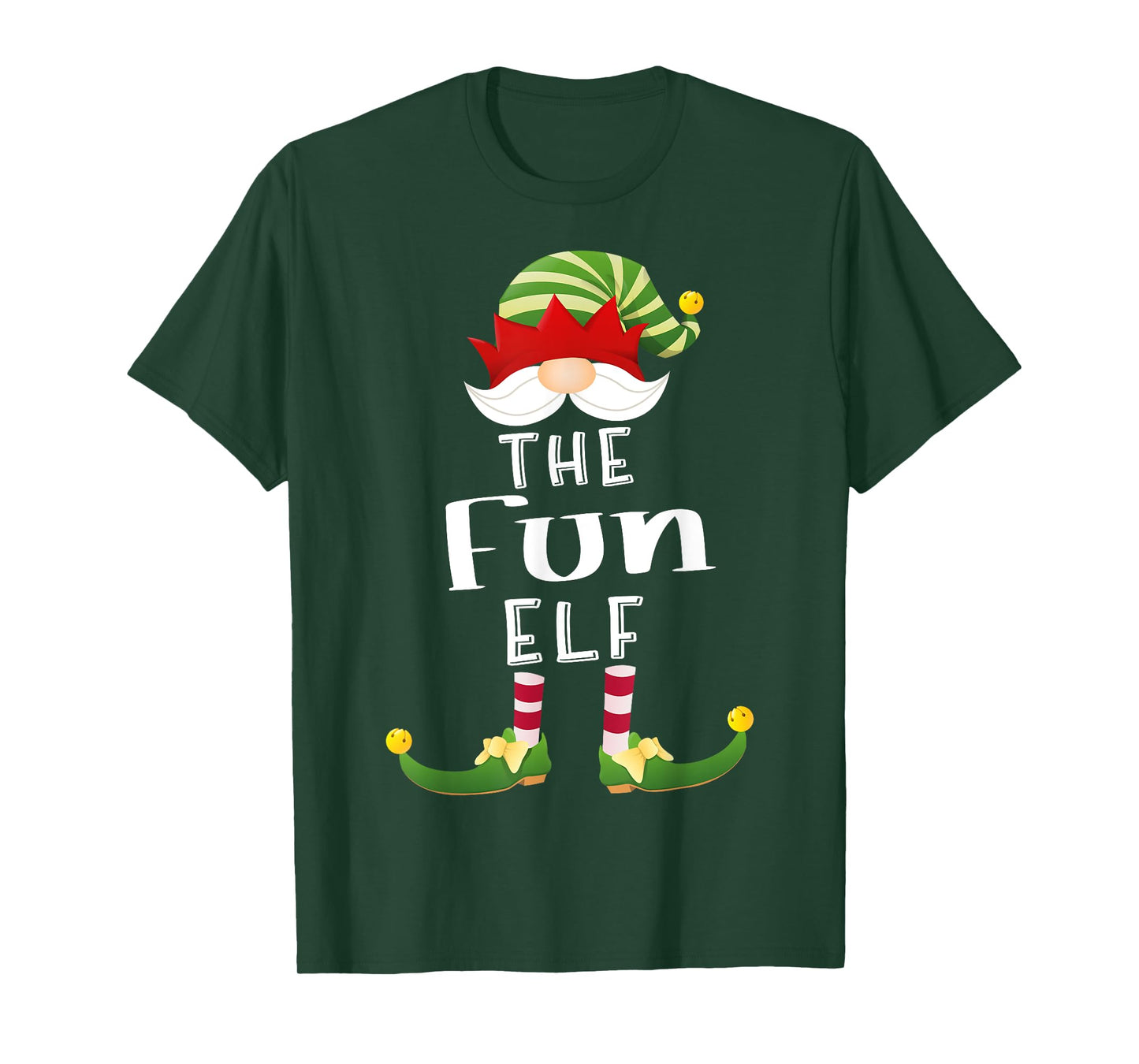 Fun Elf Group Christmas Funny Pajama Party T-Shirt