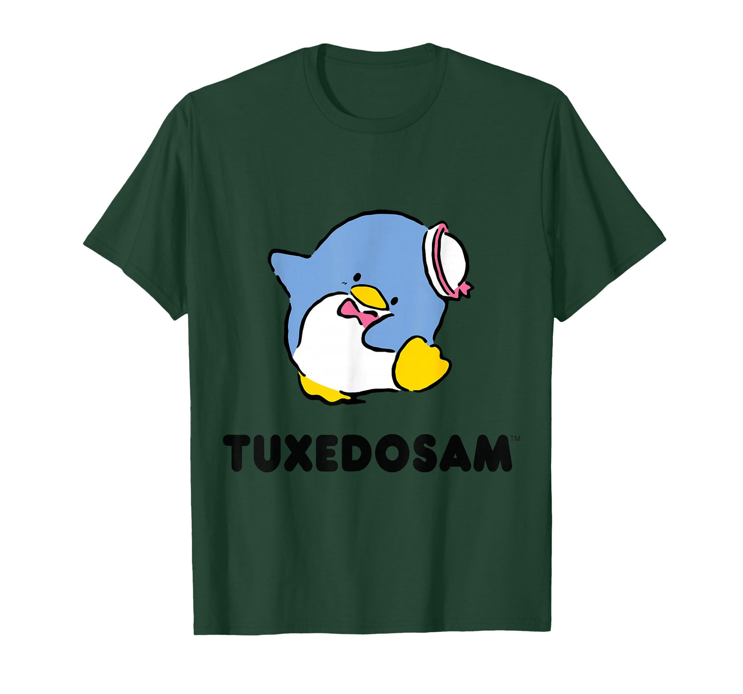 Tuxedosam Character Front and Back T-Shirt Small