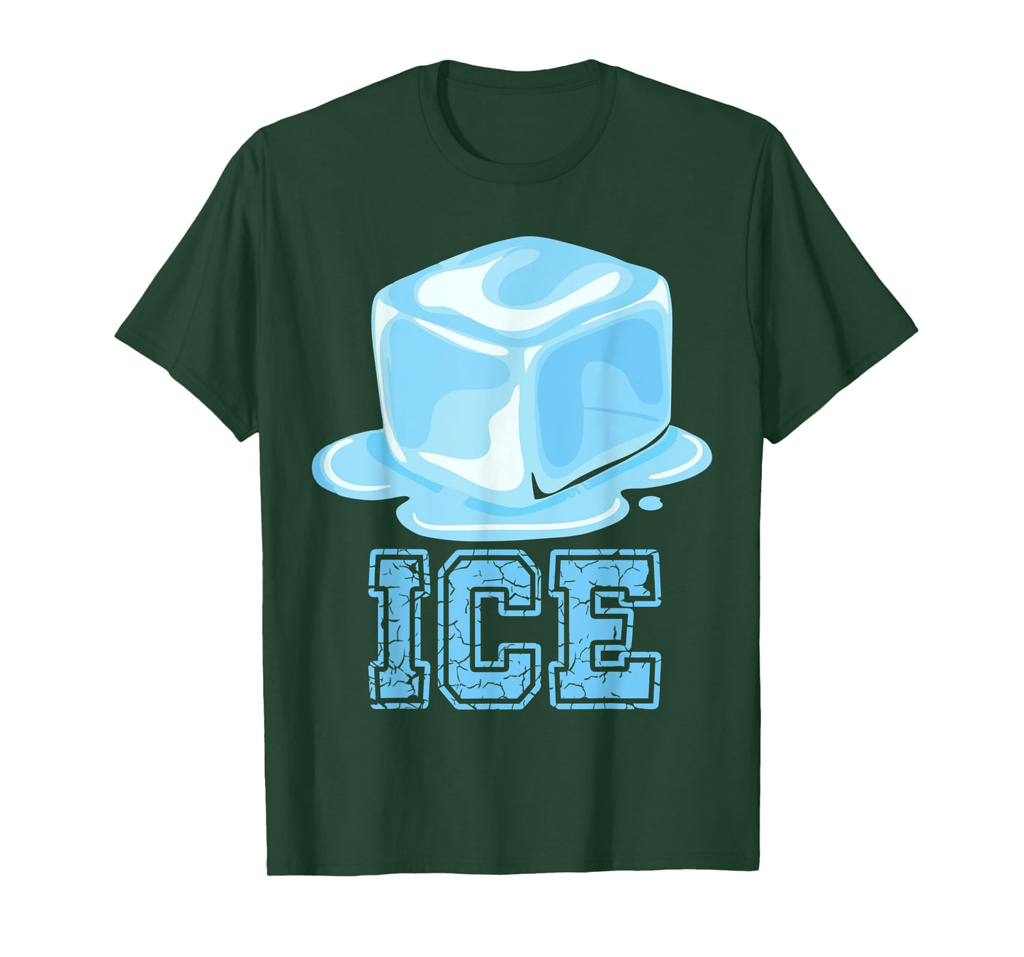 Fire and Ice matching Halloween costume for couples teens T-Shirt