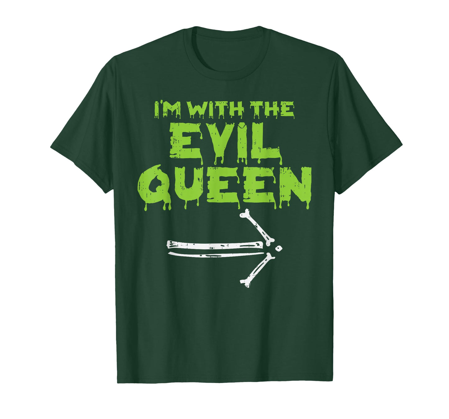 Im With The Evil Queen Matching Couple Halloween Costume Him T-Shirt