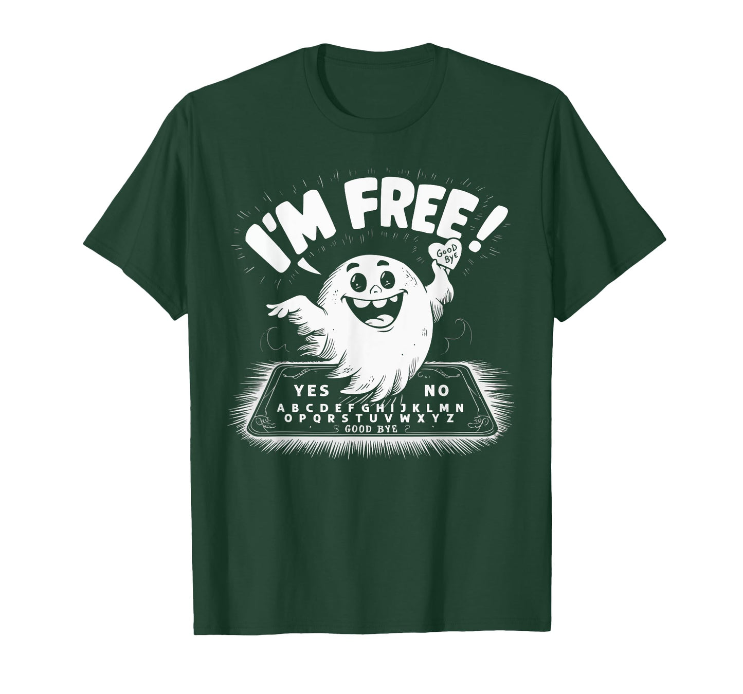Ouija Board Paranormal Spirit Board Trick Or Treat Halloween T-Shirt