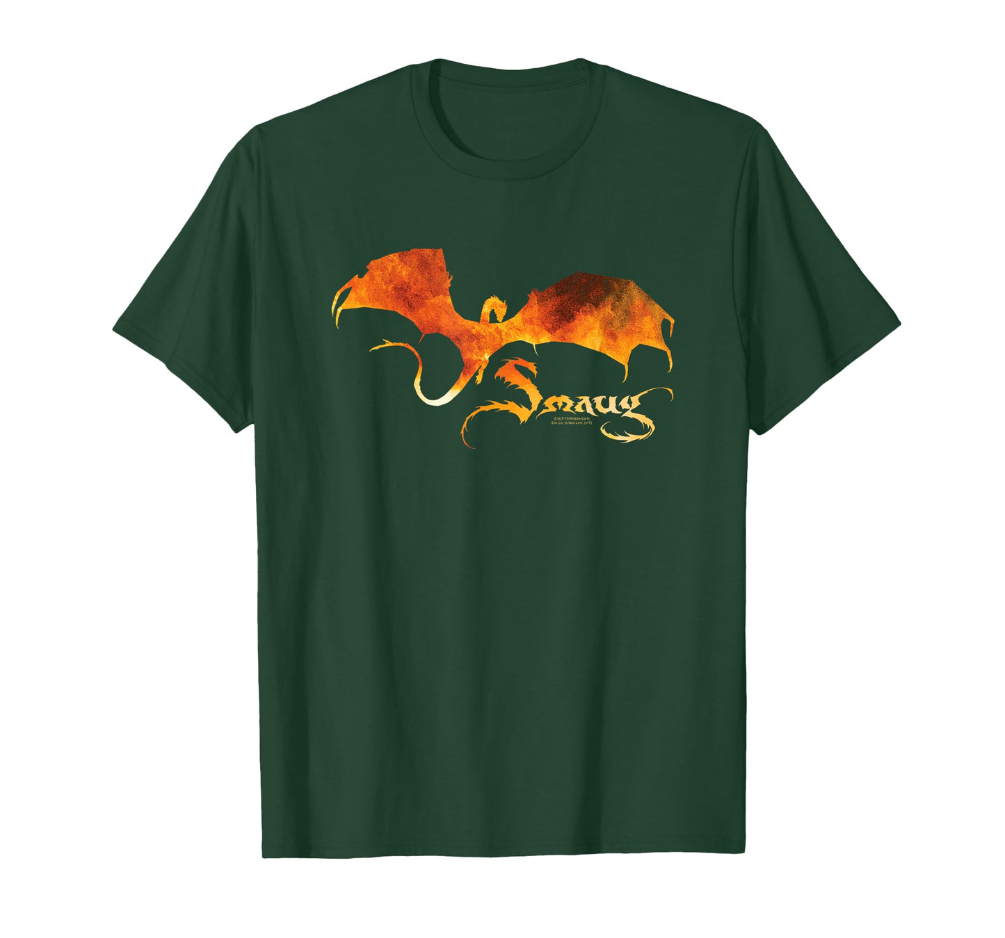 Hobbit Smaug on Fire T-Shirt