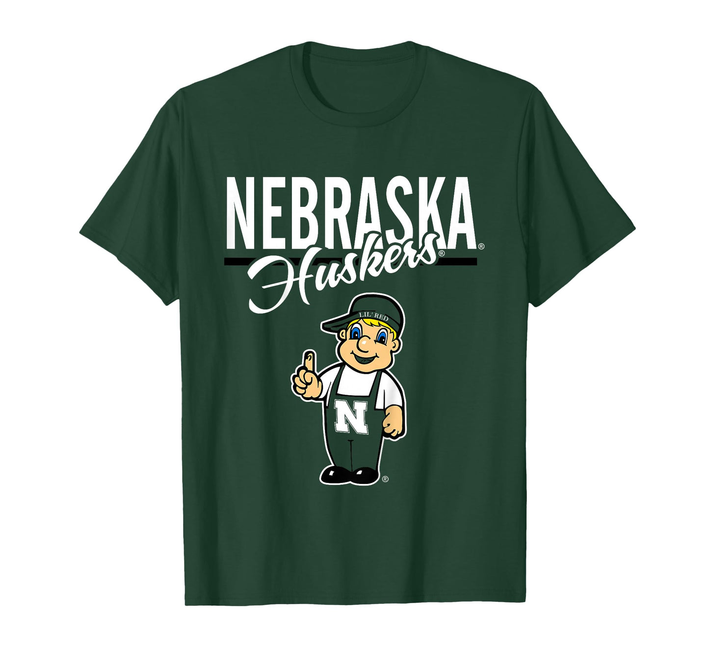 Kids Nebraska Cornhuskers Kid's 'Lil Red Officially Licensed T-Shirt