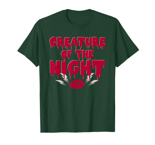 Creature of The Night - Rock Musical - Horror Show - Lips T-Shirt