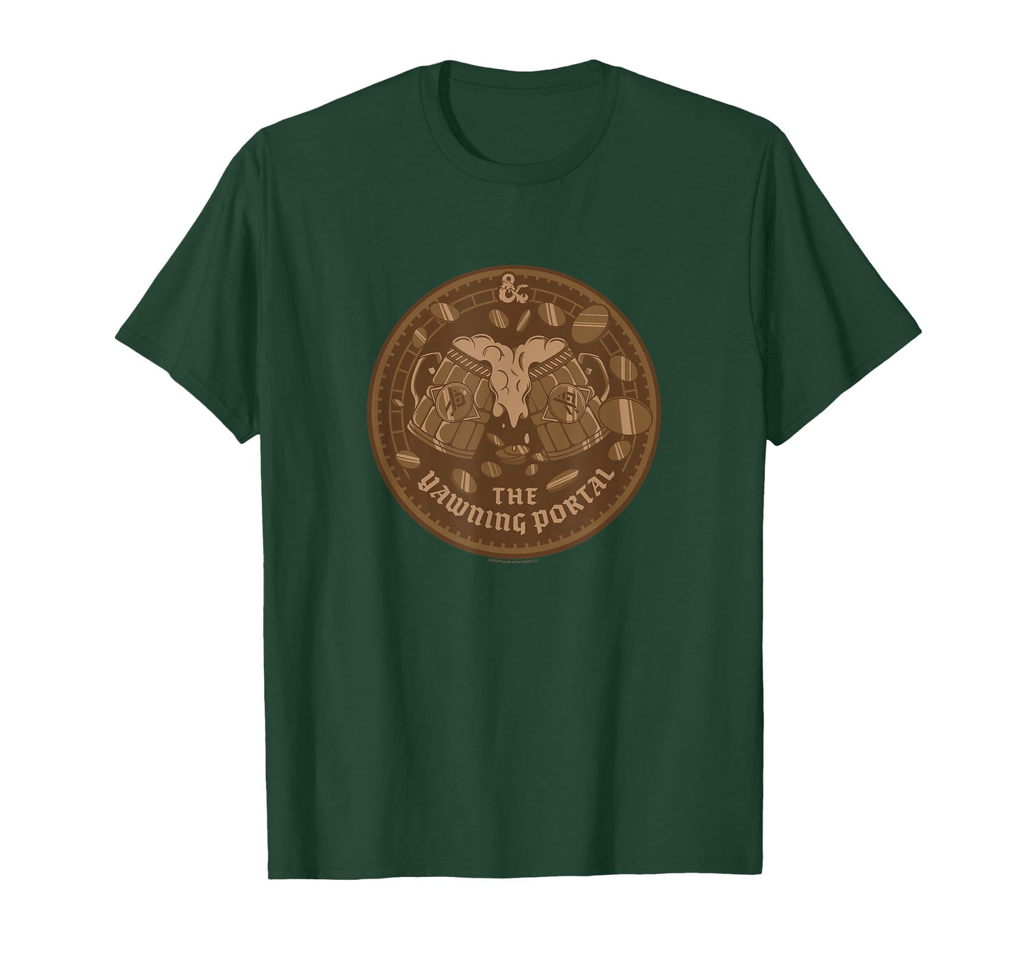 Dungeons & Dragons The Yawning Portal Tavern Mugs Coin Logo T-Shirt