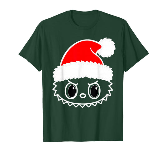Monster Doll Face Christmas Angry Kawaii for Merry Season T-Shirt