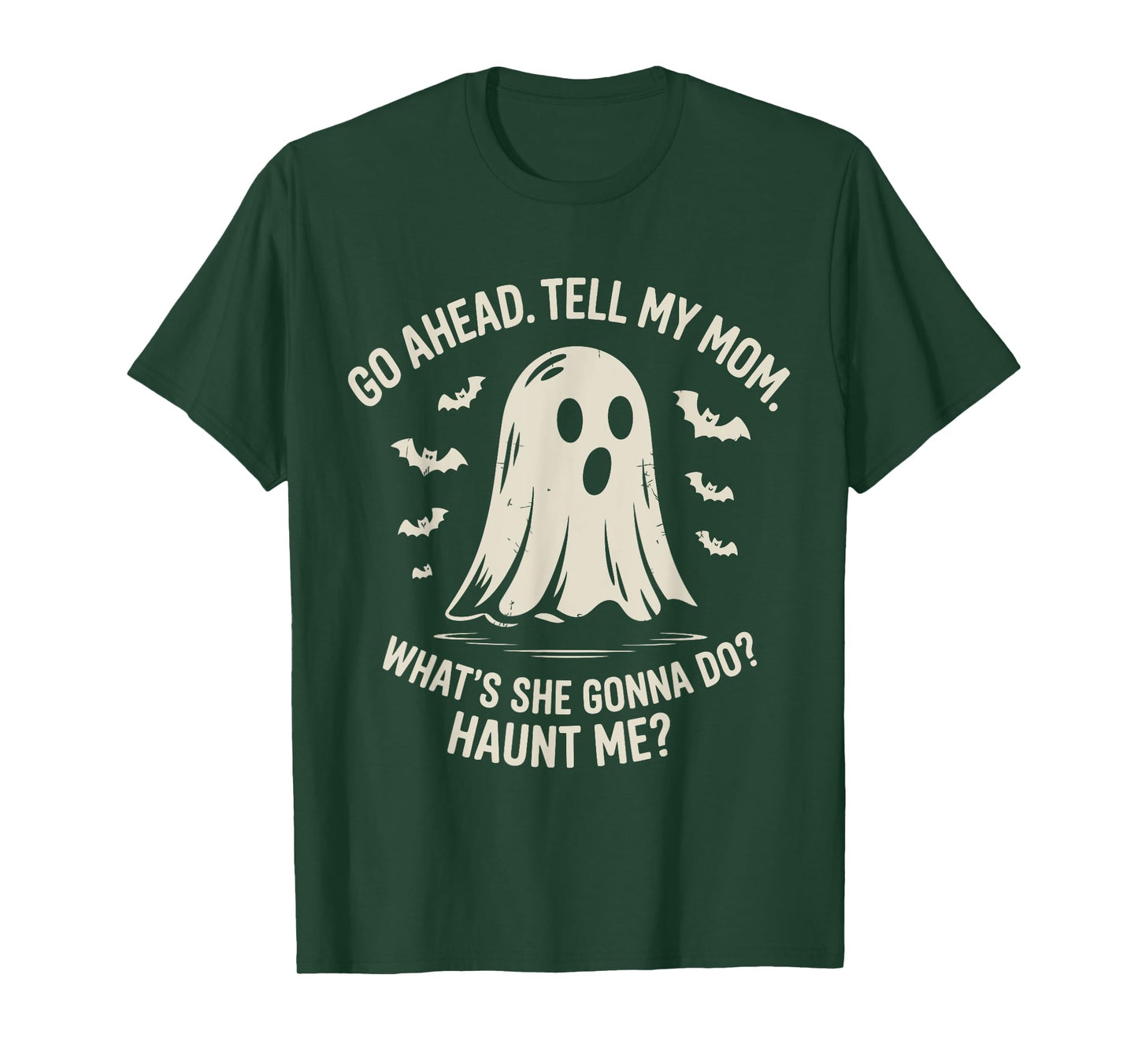 Retro Sarcastic Mom Humor Dead Parent Joke T-Shirt