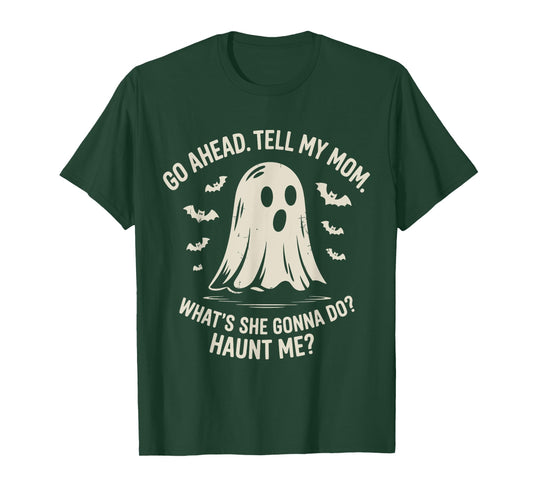 Retro Sarcastic Mom Humor Dead Parent Joke T-Shirt