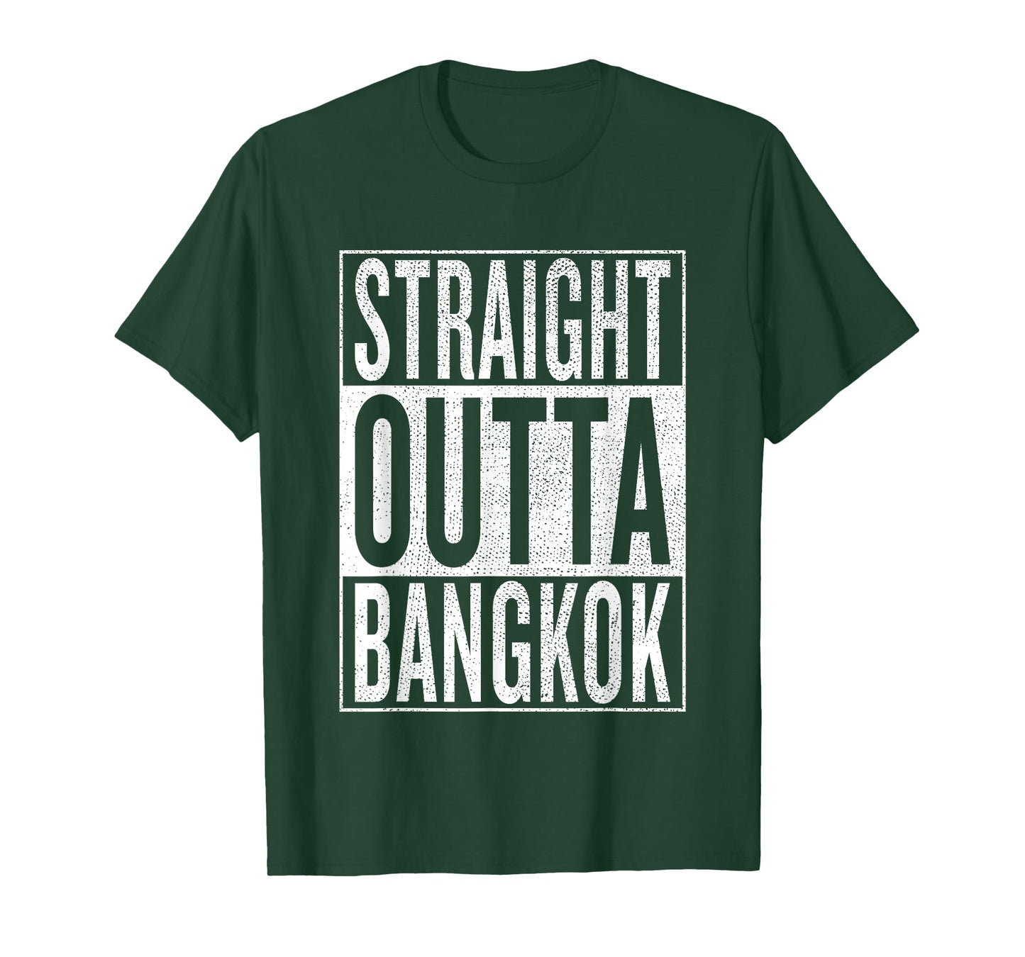 straight outta Bangkok Great Travel & Gift Idea T-Shirt T-Shirt