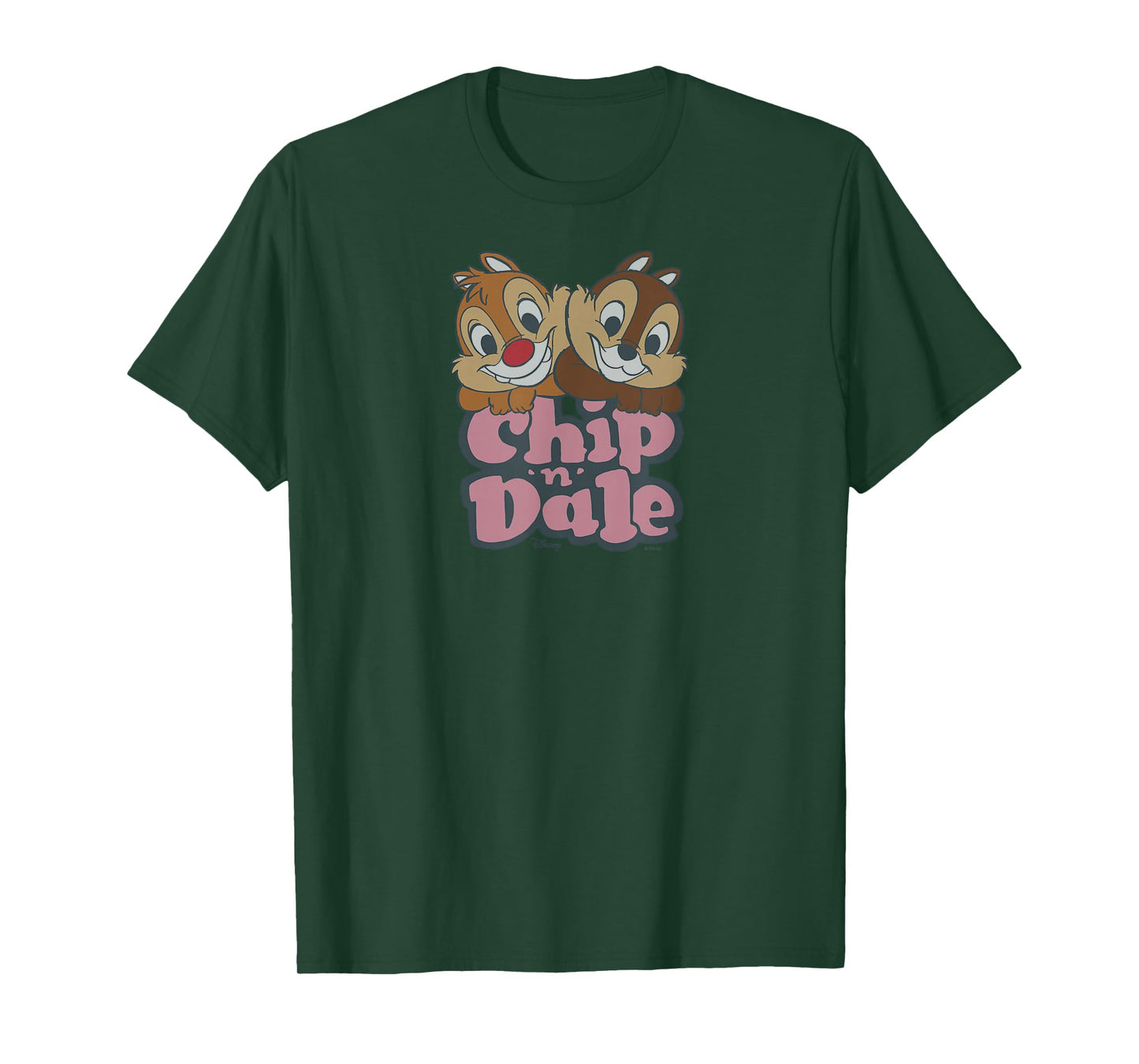 Chip N Dale Rescue Rangers Character Logo T-Shirt