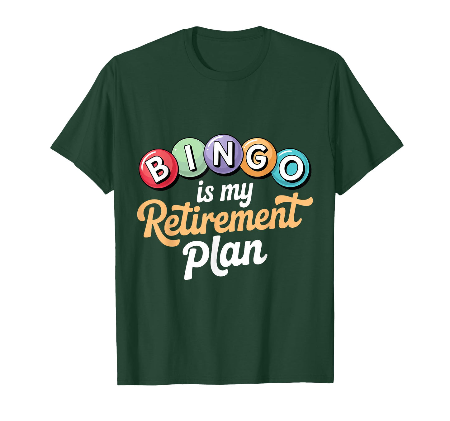 Retirement Bingo Game Design for Retired Bingo Player T-Shirt