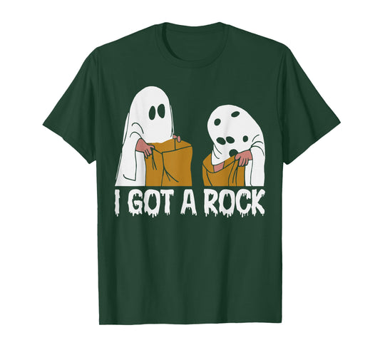 I Got A Rock Scary Ghost Halloween T-Shirt
