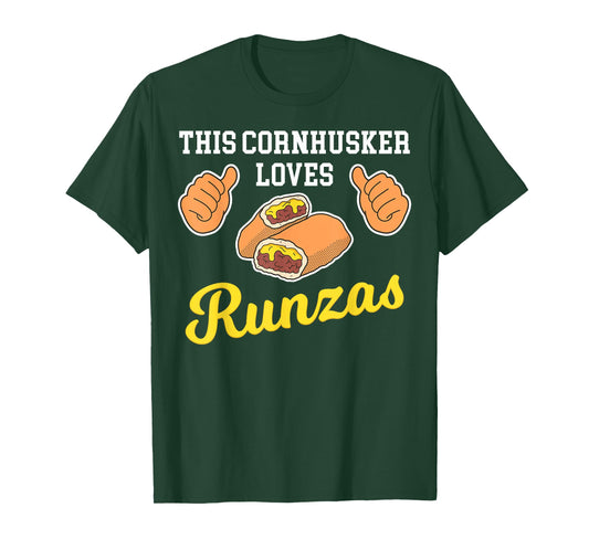 Thumbs Nebraska Sandwich Runza T-Shirt