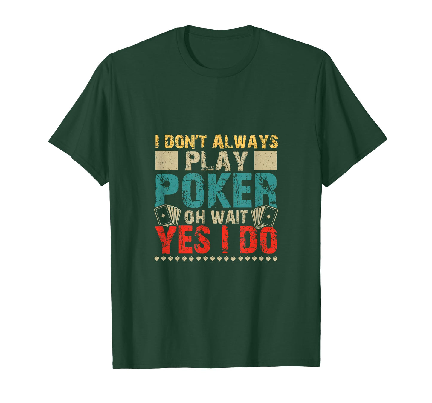 Funny Poker Card Player Casino Gambler Poker T-Shirt