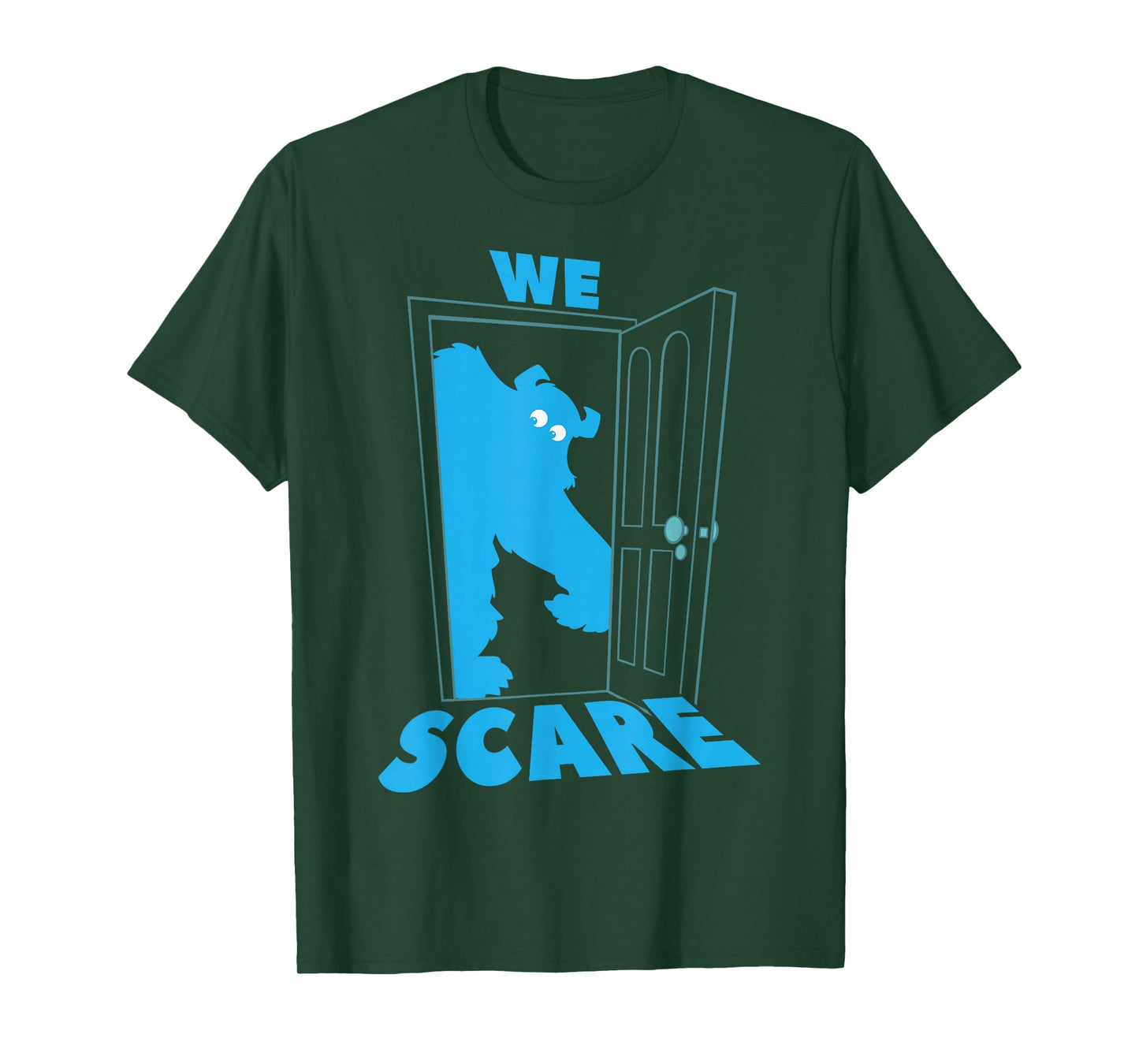 Disney Pixar Monsters, Inc. Sulley We Scare We Care Door T-Shirt