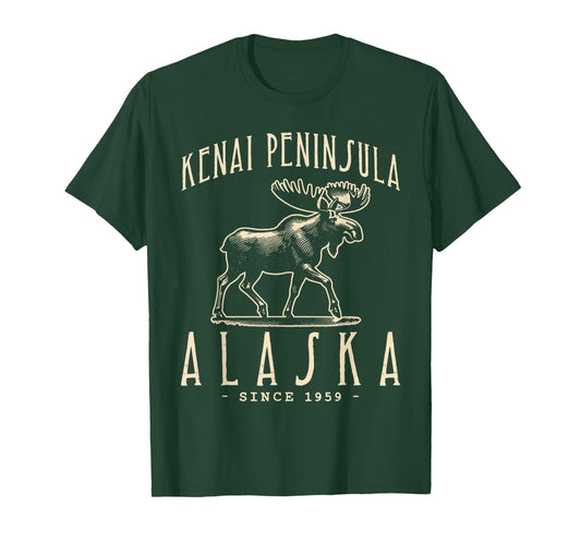 KENAI PENINSULA MOOSE HUNTING IN ALASKA T-Shirt