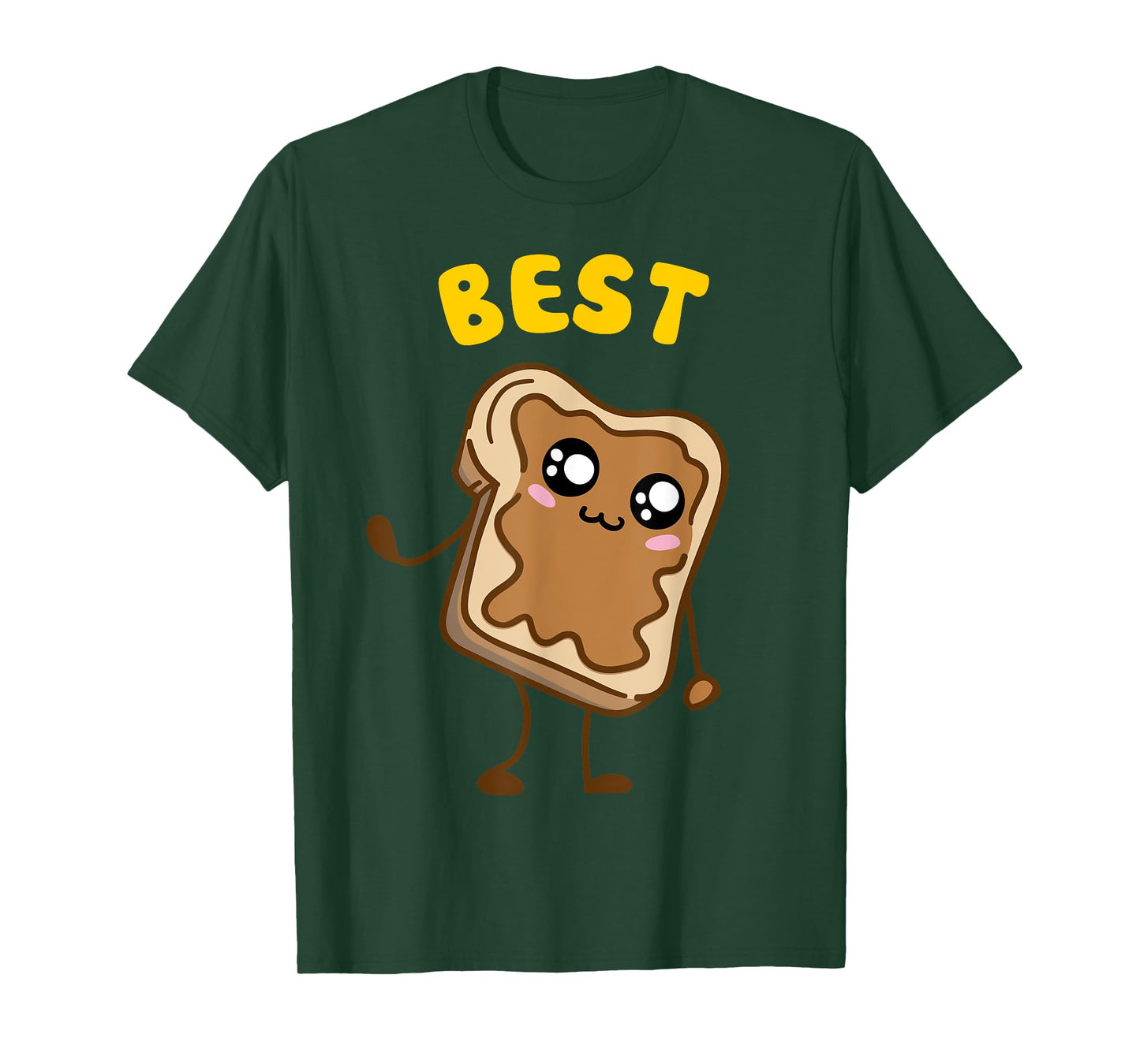 Kawaii Peanut Butter - Jelly - 1/2 BFF Best Friends Matching T-Shirt