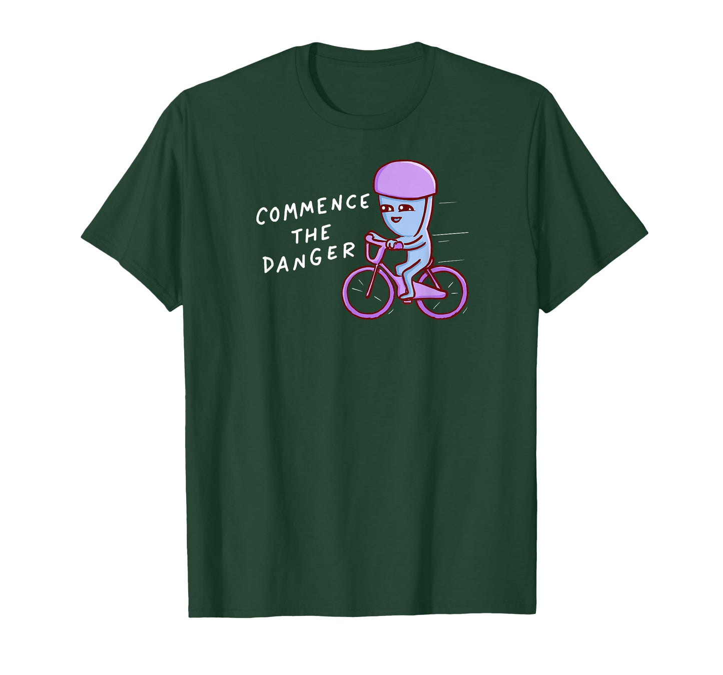 Threadless Nathan W. Pyle Commence The Danger Graphic T-Shirt