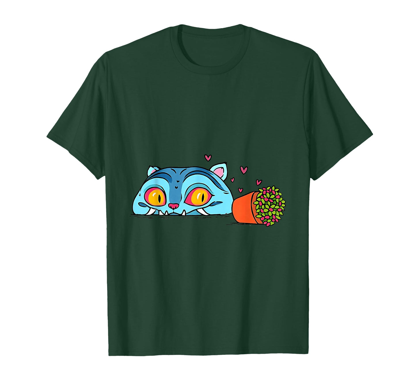 Kawaii Demon Cat Funny Anime Otaku Japanese T-Shirt