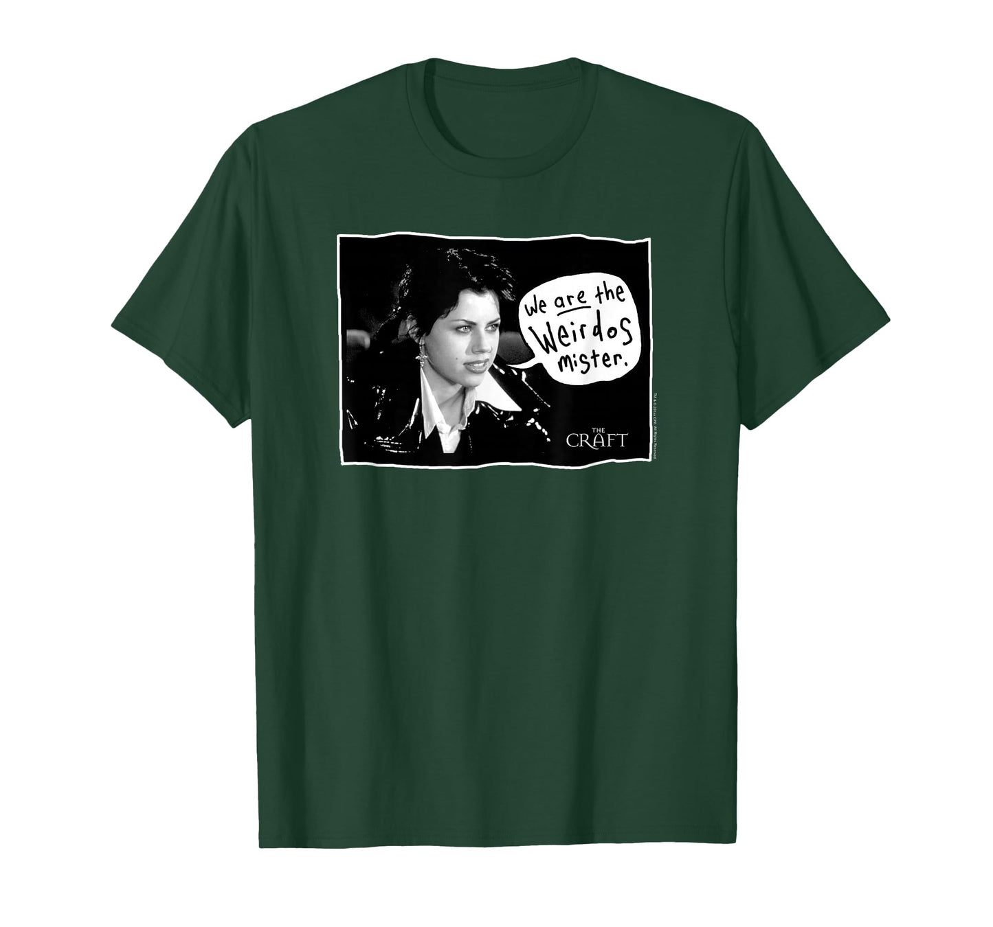 The Craft Nancy Handwritten Quote We are The Weirdos Movie T-Shirt