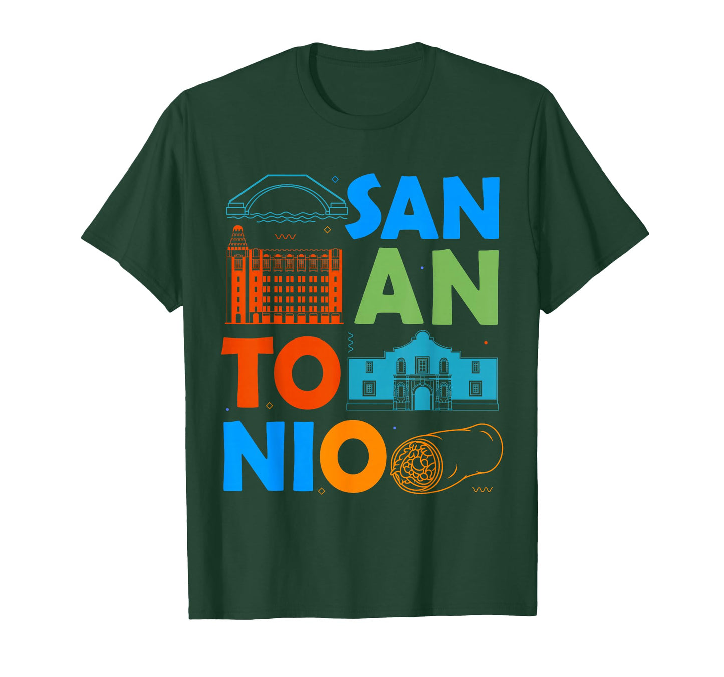 San Antonio Texas Souvenir Men Women San Antonio T-Shirt