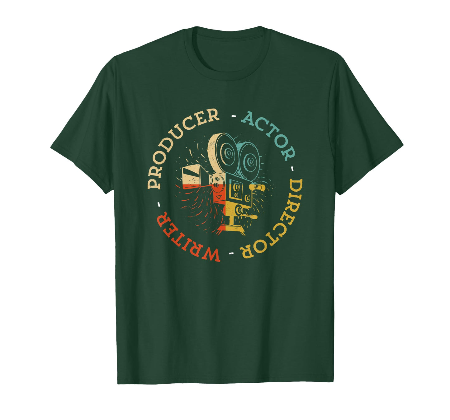 Writer Producer Actor Director Funny Film Theatre Filmmaker T-Shirt