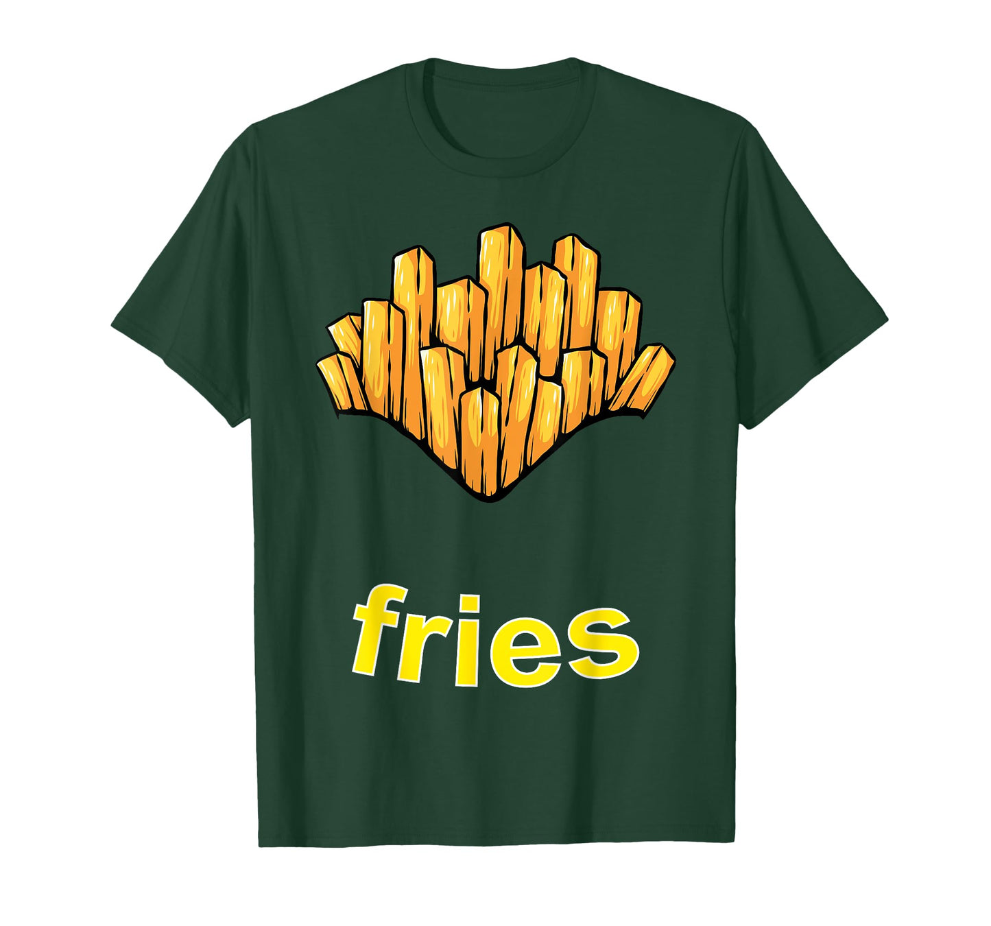 French Fries Costume French Fry Costume French Fry Matching T-Shirt