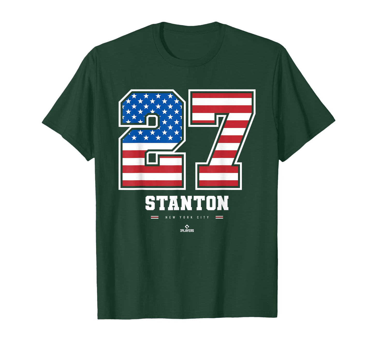 Giancarlo Stanton - US Flag Number T-Shirt