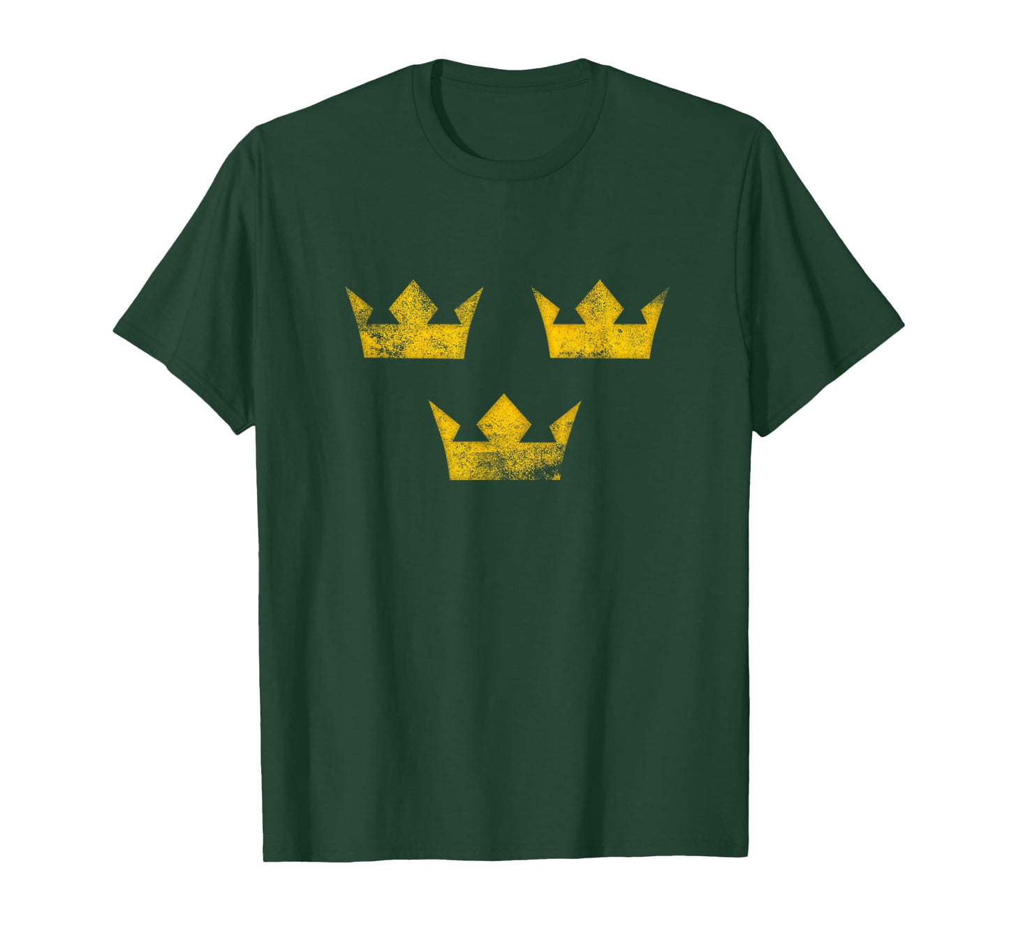 Sweden Sverige Hockey Distressed Vintage T-Shirt