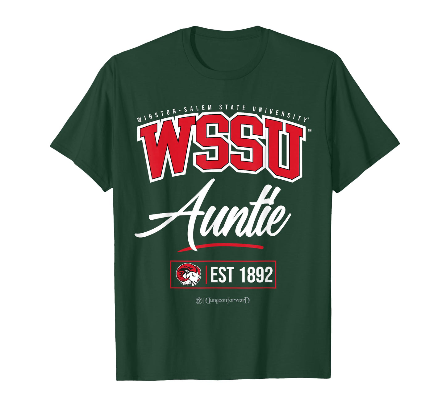 Winston-Salem State University - WSSU HBCU Auntie T-Shirt