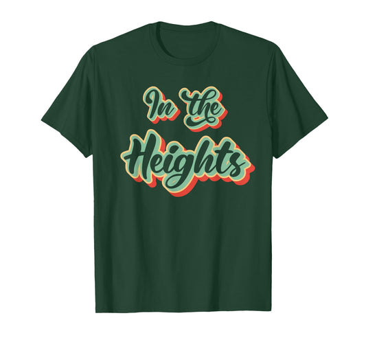 In New York the Washington Heights Black Unisex Adult T-Shirt