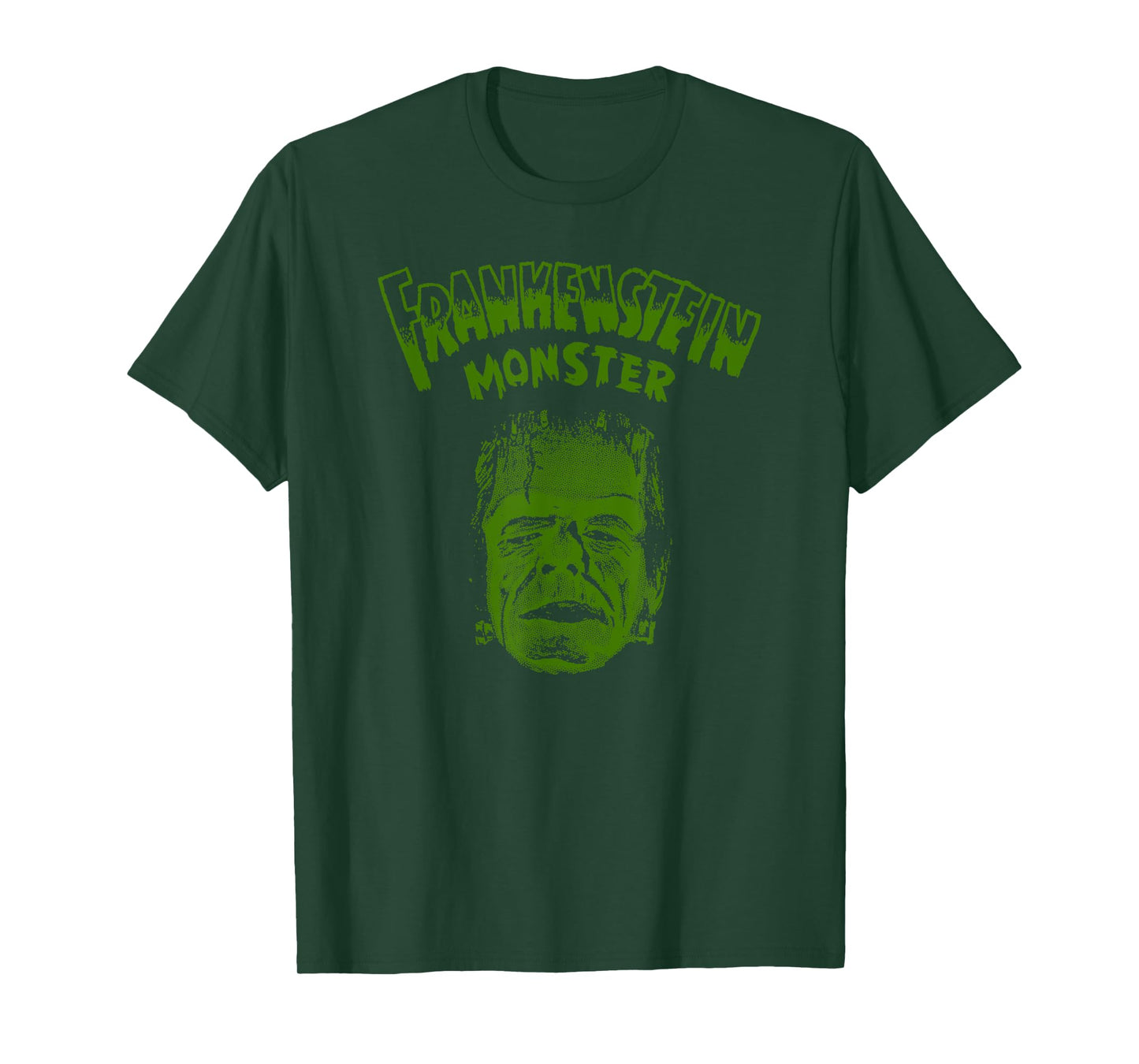 Classic Horror Movie Monsters-Vintage Frankenstein Monster T-Shirt
