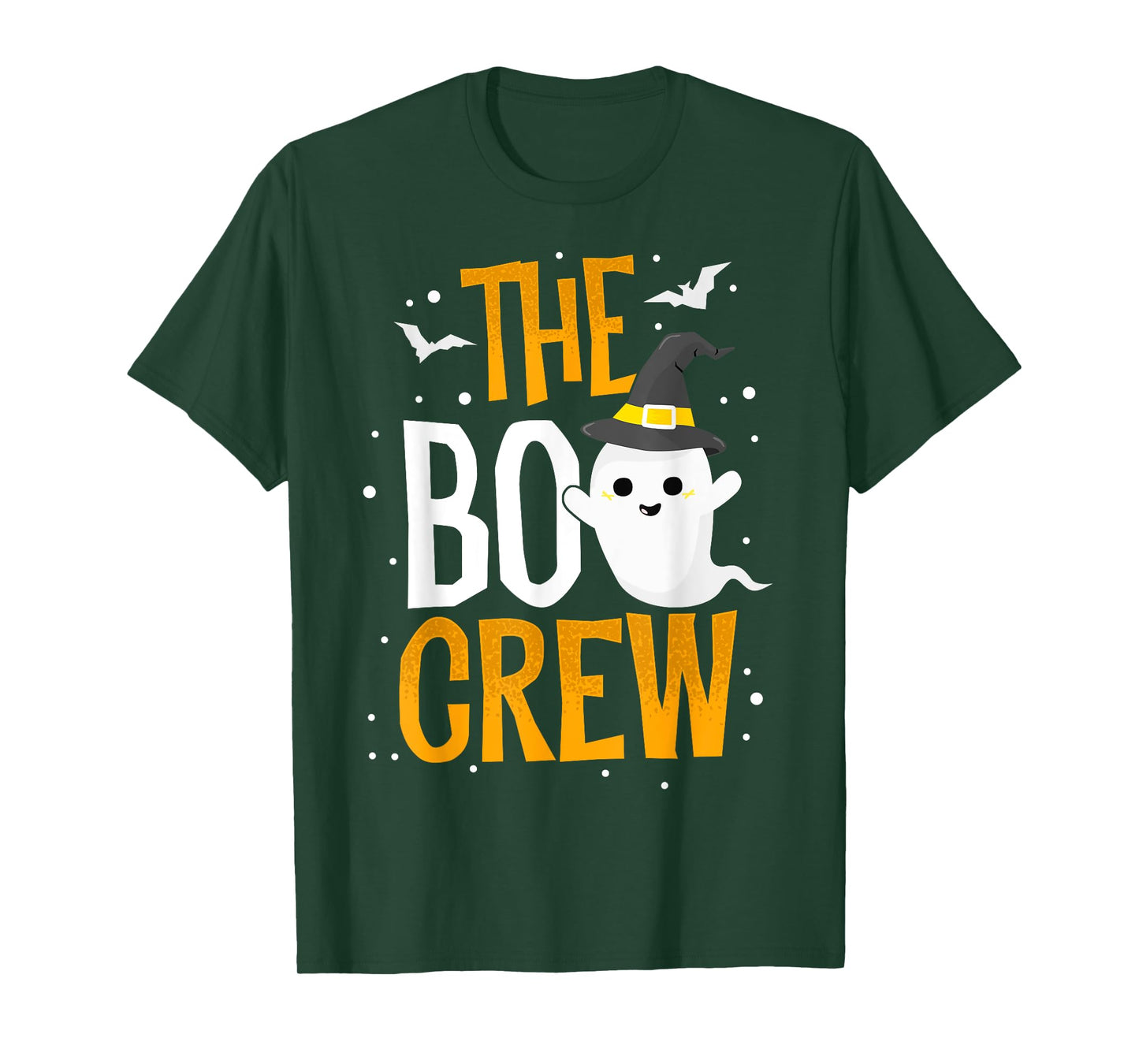 The Boo Crew Halloween Ghost Trick Treat Outfit Squad Team T-Shirt