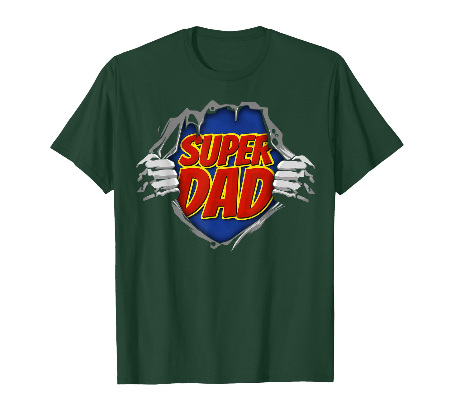 Father's Day Award Super Dad Hero Vintage Retro T-Shirt