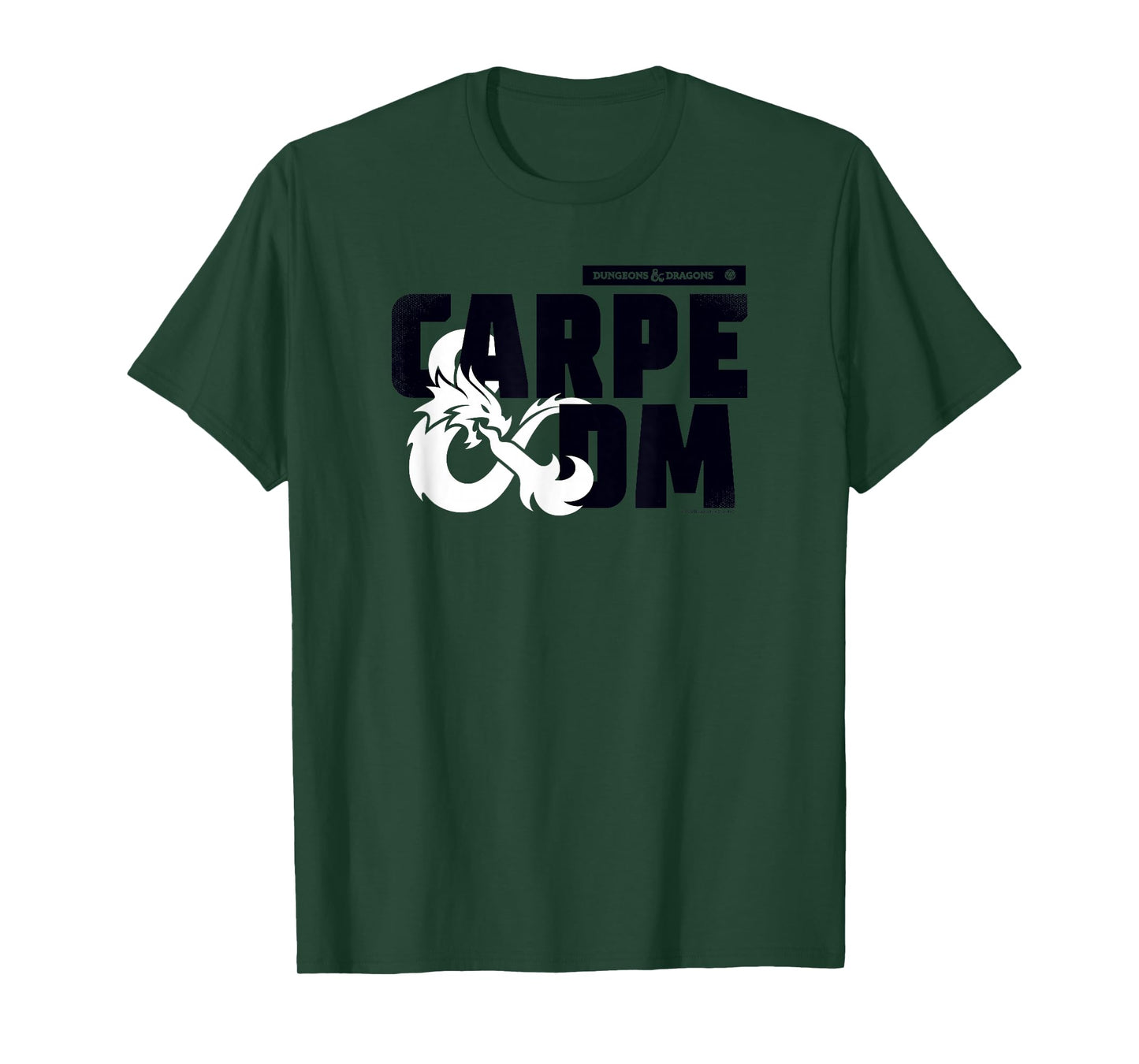 Dungeons & Dragons Carpe Dm Dragon Ampersand Logo T-Shirt