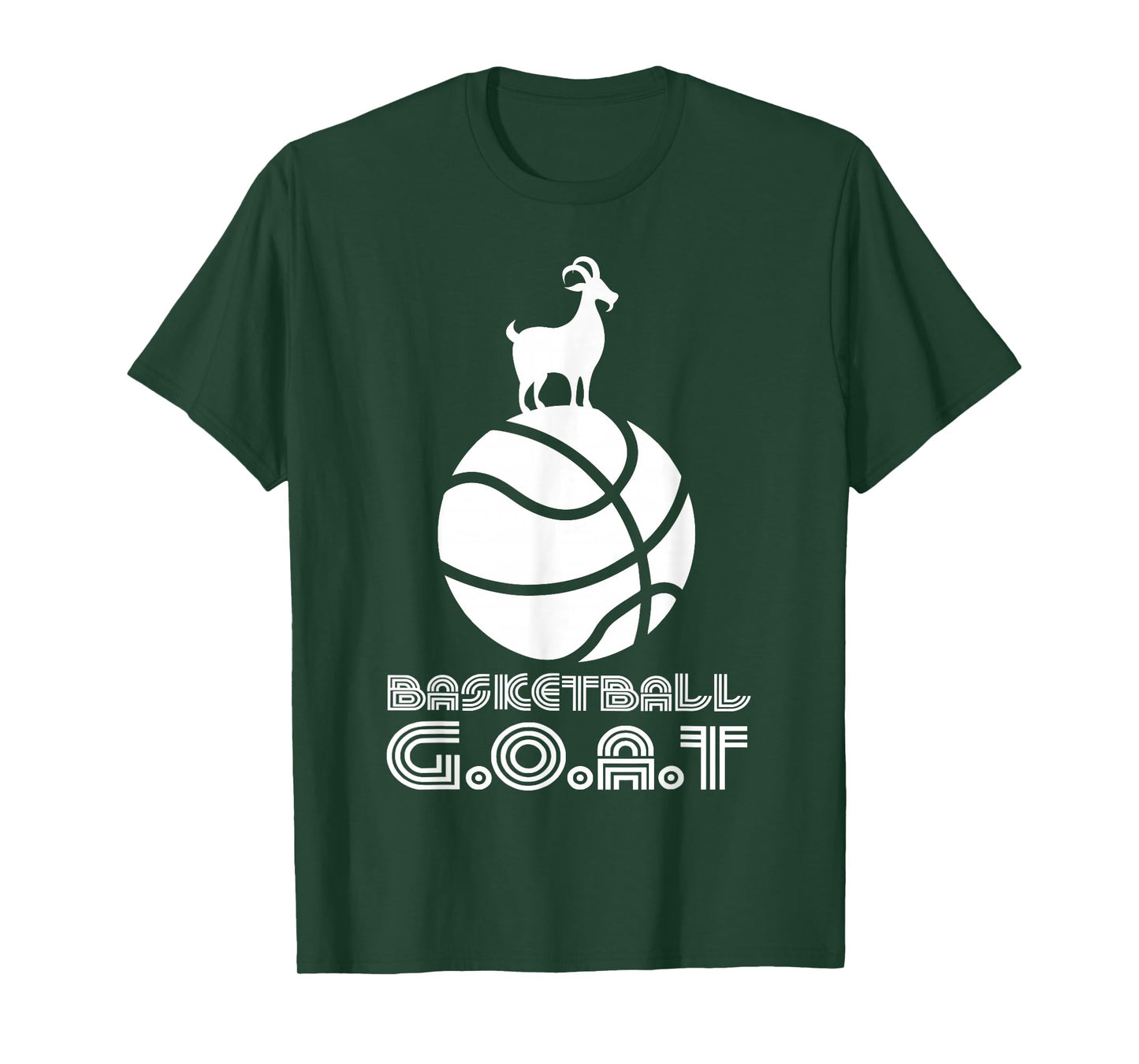 Funny Boys Basketball GOAT Kids Baller Youth Player Gift T-Shirt