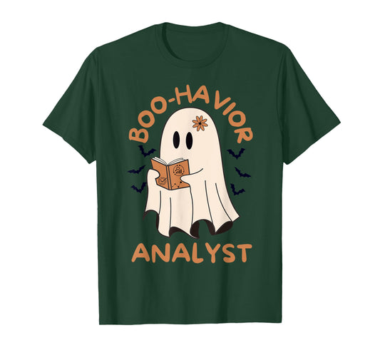 Retro Boo-Havior Behavior Analyst Halloween ABA RBT T-Shirt