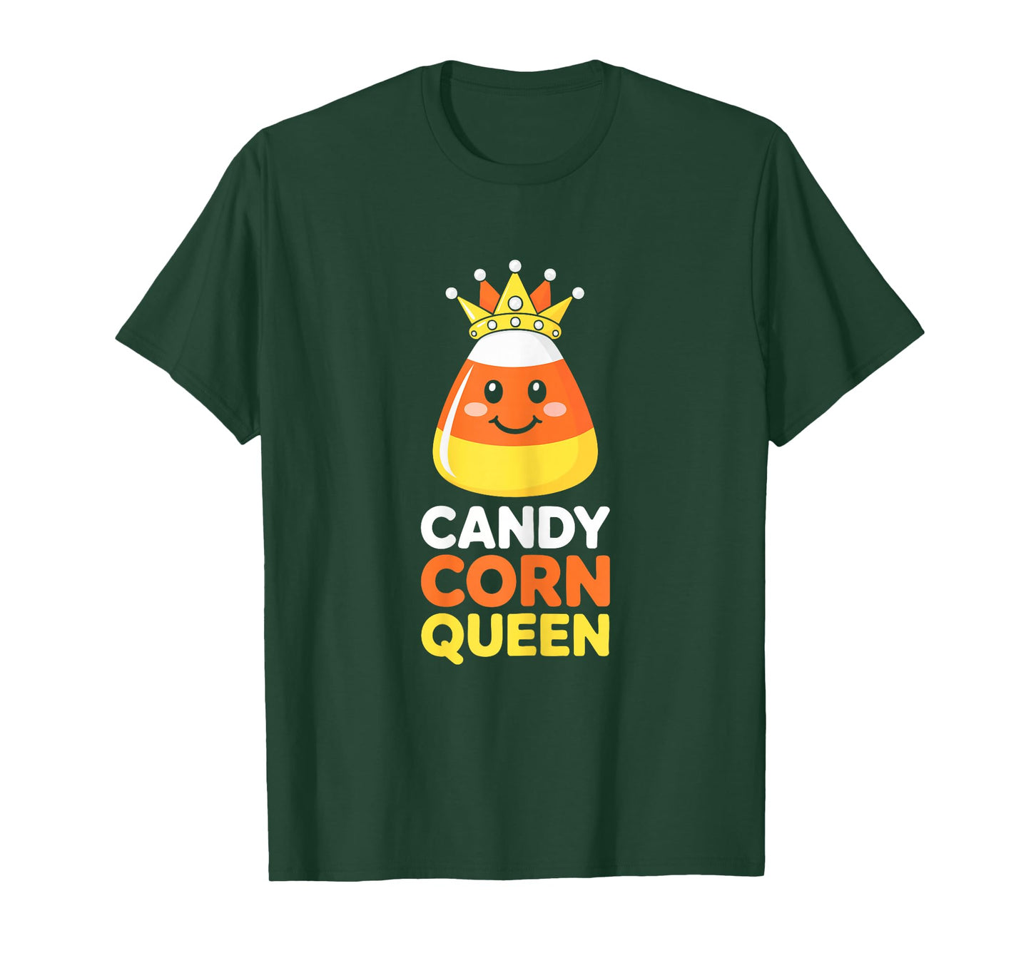 Candy Corn Queen Shirt Adult Women Girl Halloween Costume T-Shirt