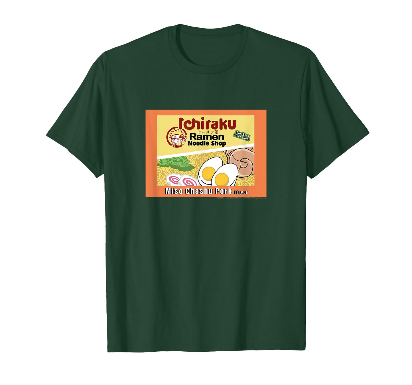 Naruto Shippuden Ichiraku Ramen Package Anime T-Shirt