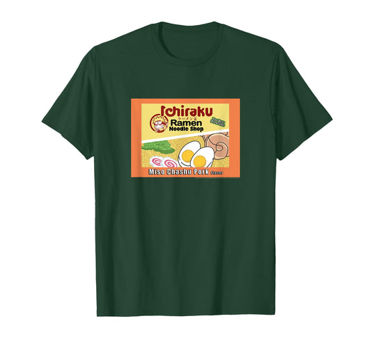 Naruto Shippuden Ichiraku Ramen Package Anime T-Shirt