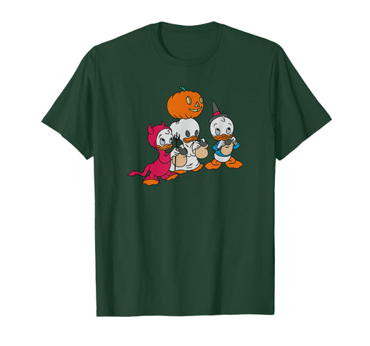 Disney DuckTales Halloween Trick Or Treat Costume Portrait T-Shirt