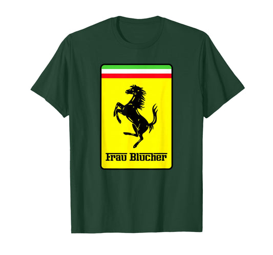 Frau Blucher - Prancing Horse - Frankenstein Junior T-Shirt