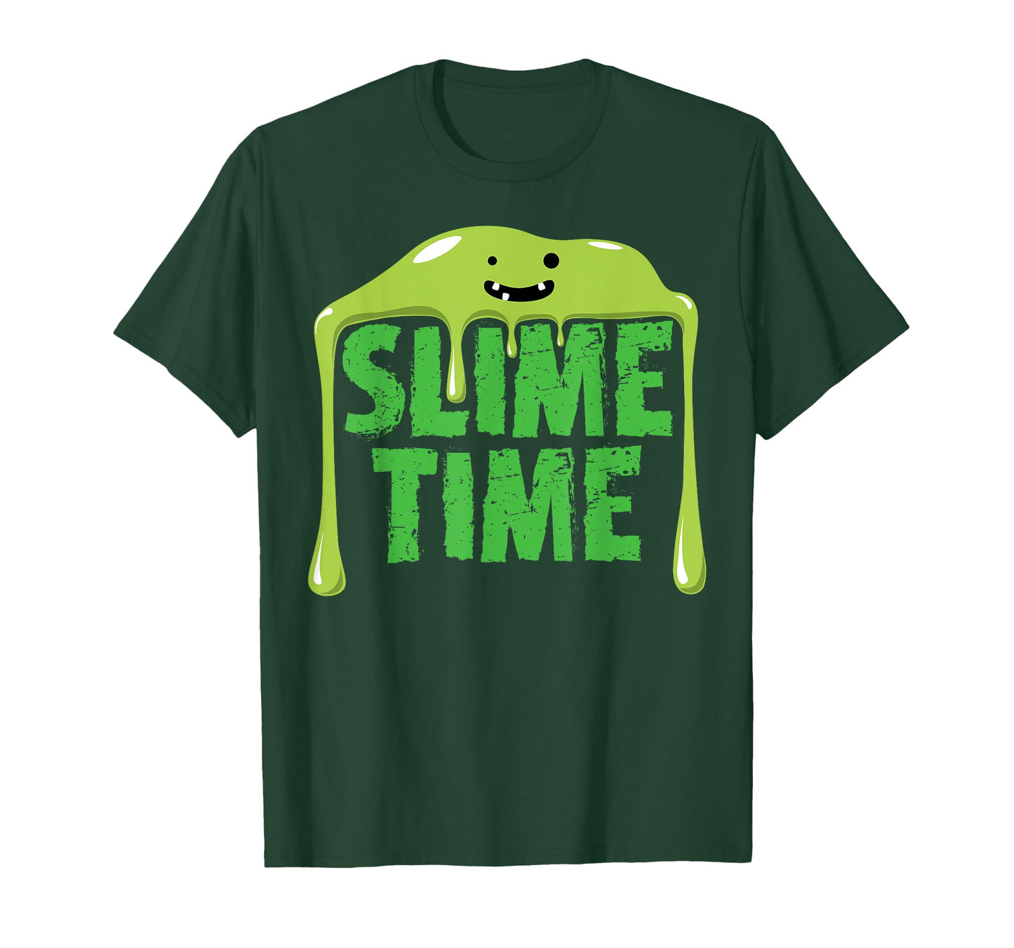 Slime Time Monster T Shirt - Kids Halloween 2018 Tee