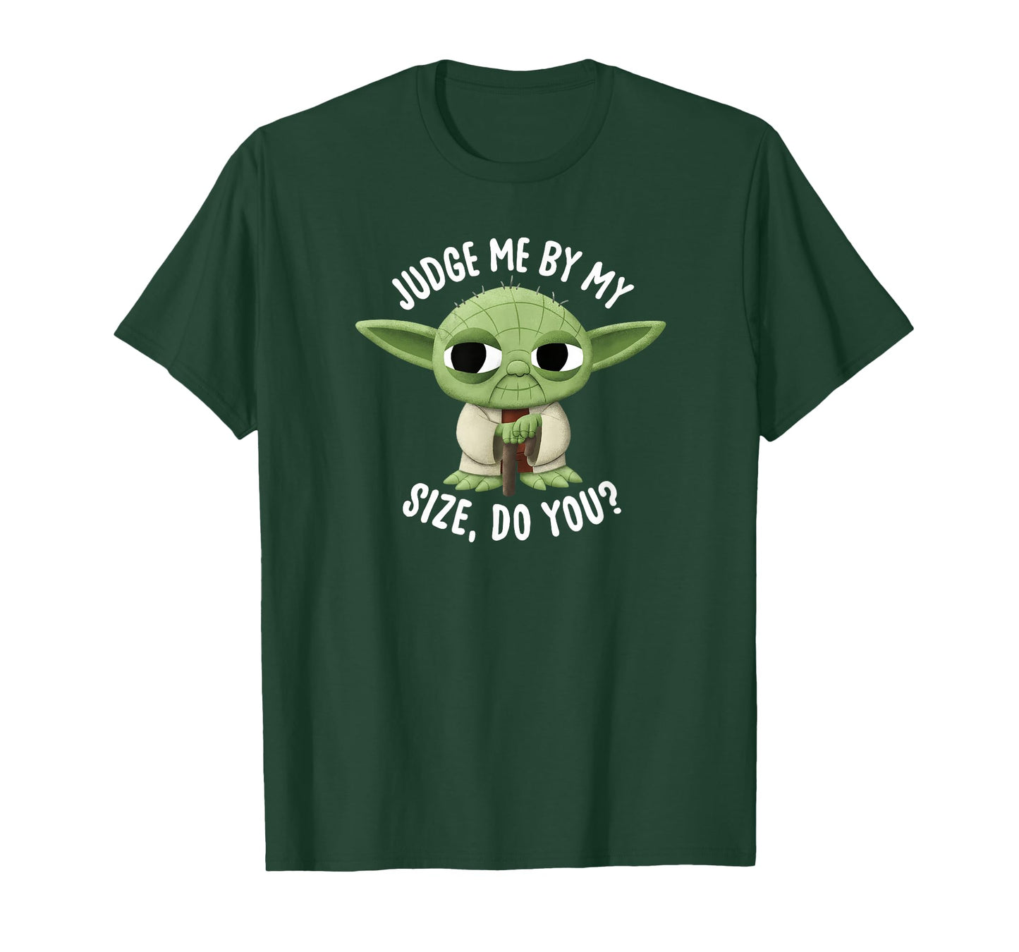 Star Wars Yoda Judge Me By My Size Do You? T-Shirt