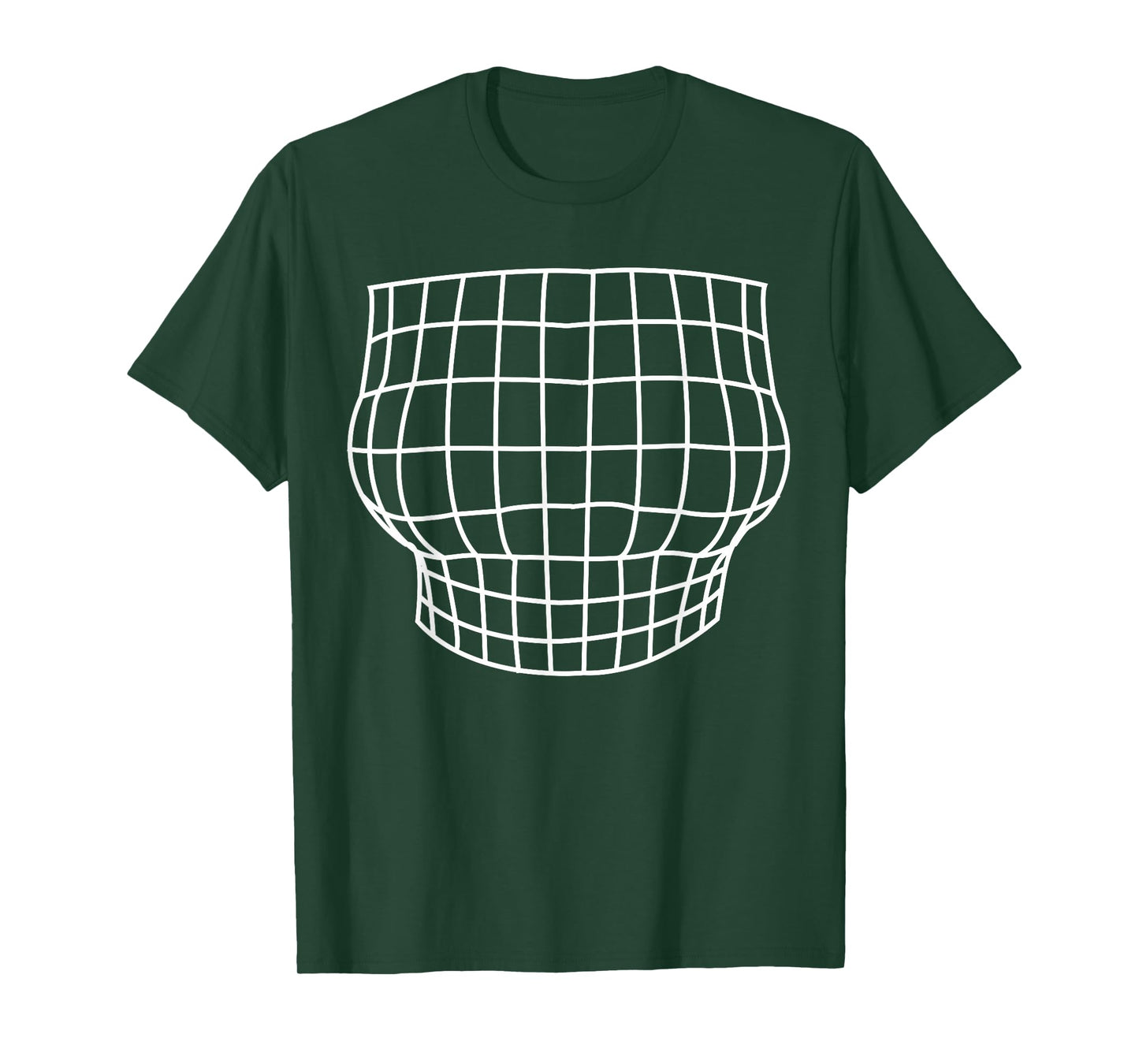 Magnified Chest Optical Illusion T-Shirt