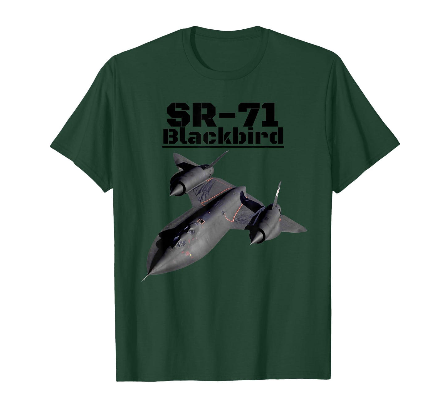 A Great SR-71 Blackbird Aviation t-Shirt. T-Shirt