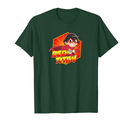 Ryan's World the Movie Red Titan T-Shirt